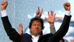 Ex-Kricketstar Imran Khan; Foto: AP