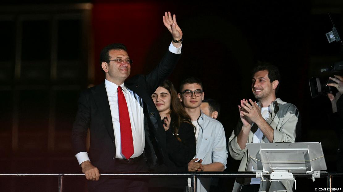 Istanbul election winner Imamoglu (on Sunday): repeating the election success of 2019
