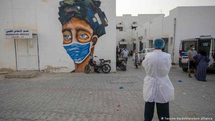 Tunesien Coronavirus-Infektionen steigen rasant; Foto: Yassine Gaidi/AApicture-alliance