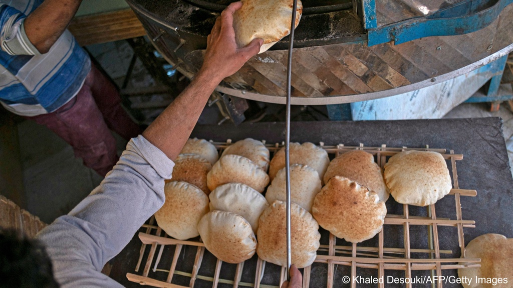 In einer ägyptischen Bäckerei; Foto: Khaled Desouki/AFP/Getty Images